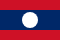 Lao People's Democratic Republic flag