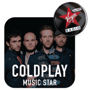 Virgin Radio Music Star Coldplay