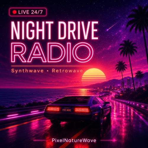 Night Drive Radio – Synthwave & Retrowave